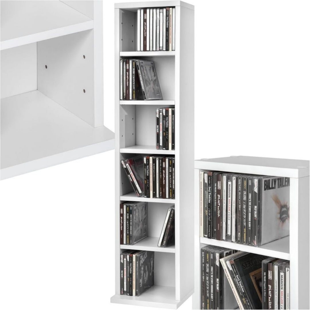 Porta CD e DVD modulari per Ufficio Bianco
