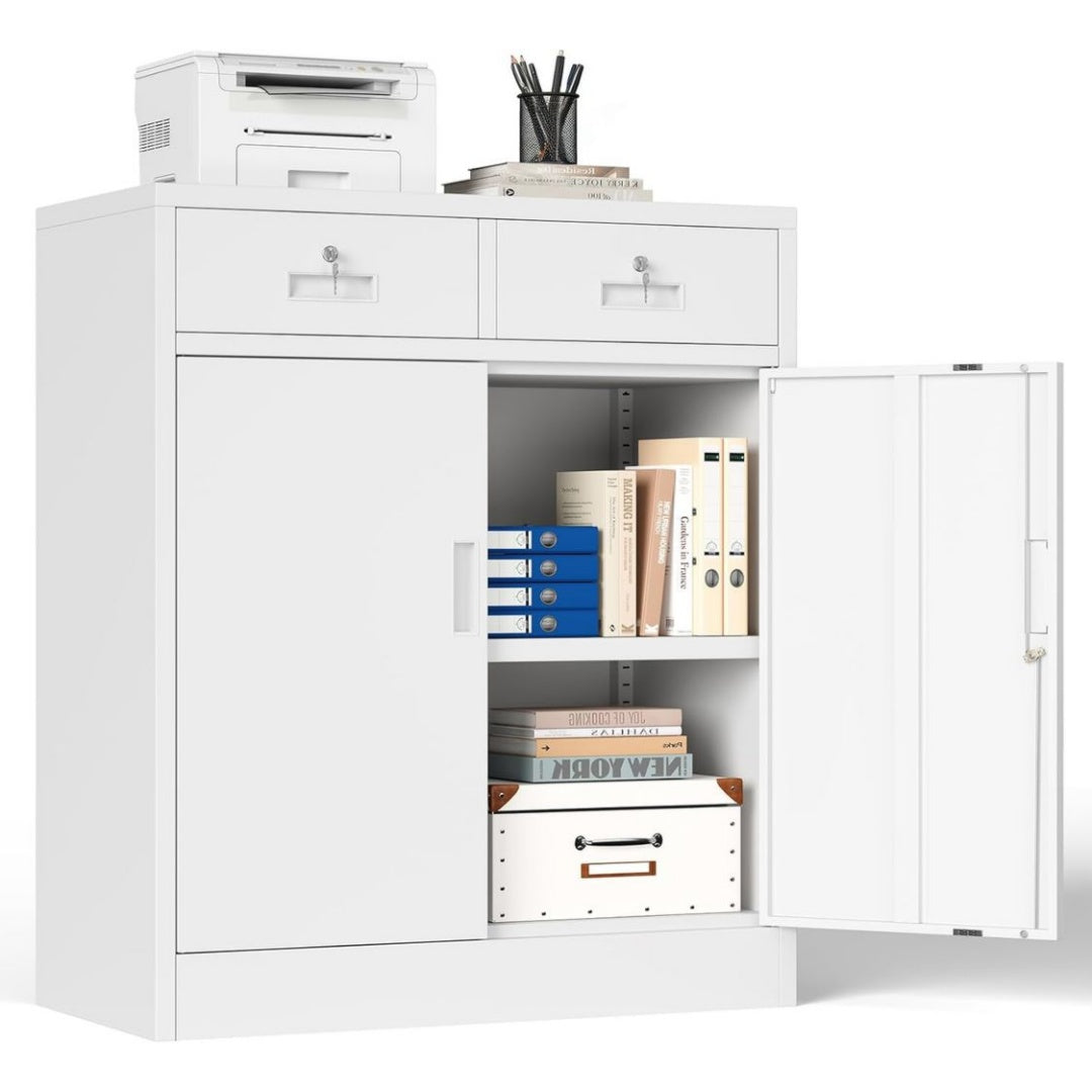 Bianco Armadi archivio Regolabile