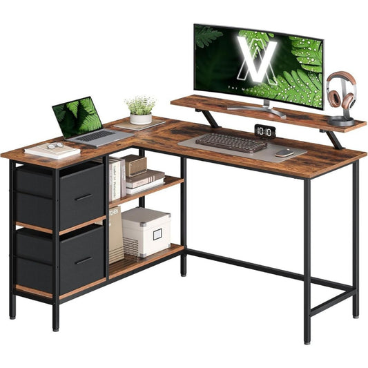 Postazioni di lavoro per computer Marrone - Regolabile