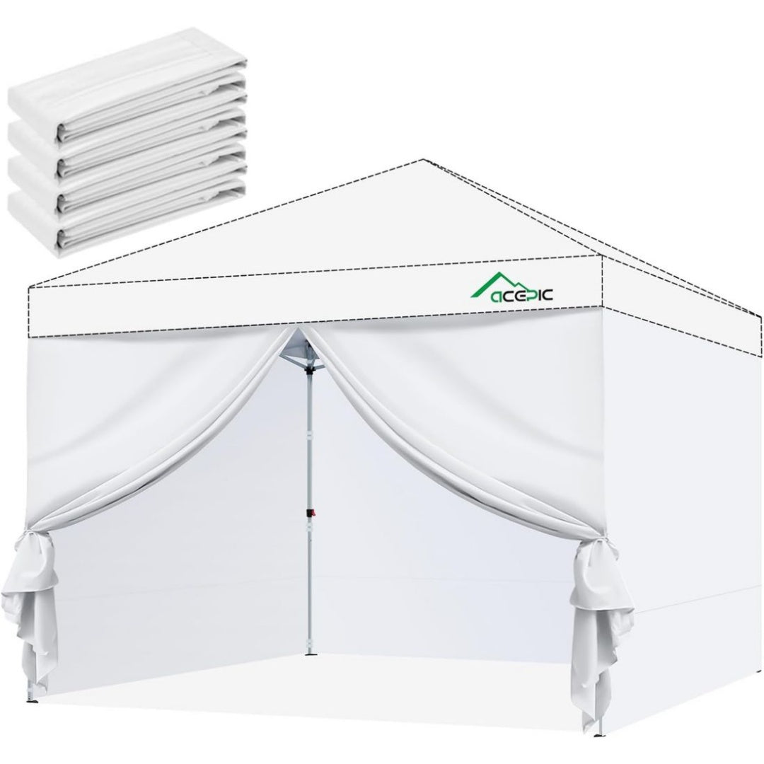 Gazebo in Tessuto Bianco