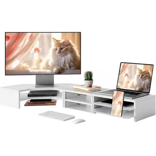 Robusto Supporti per monitor Bianco