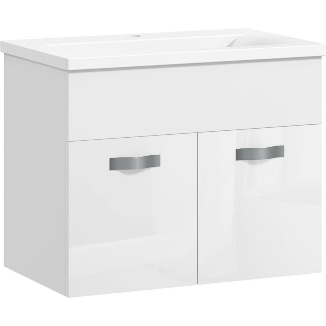 Legno Mobiletti con lavabo Bianco