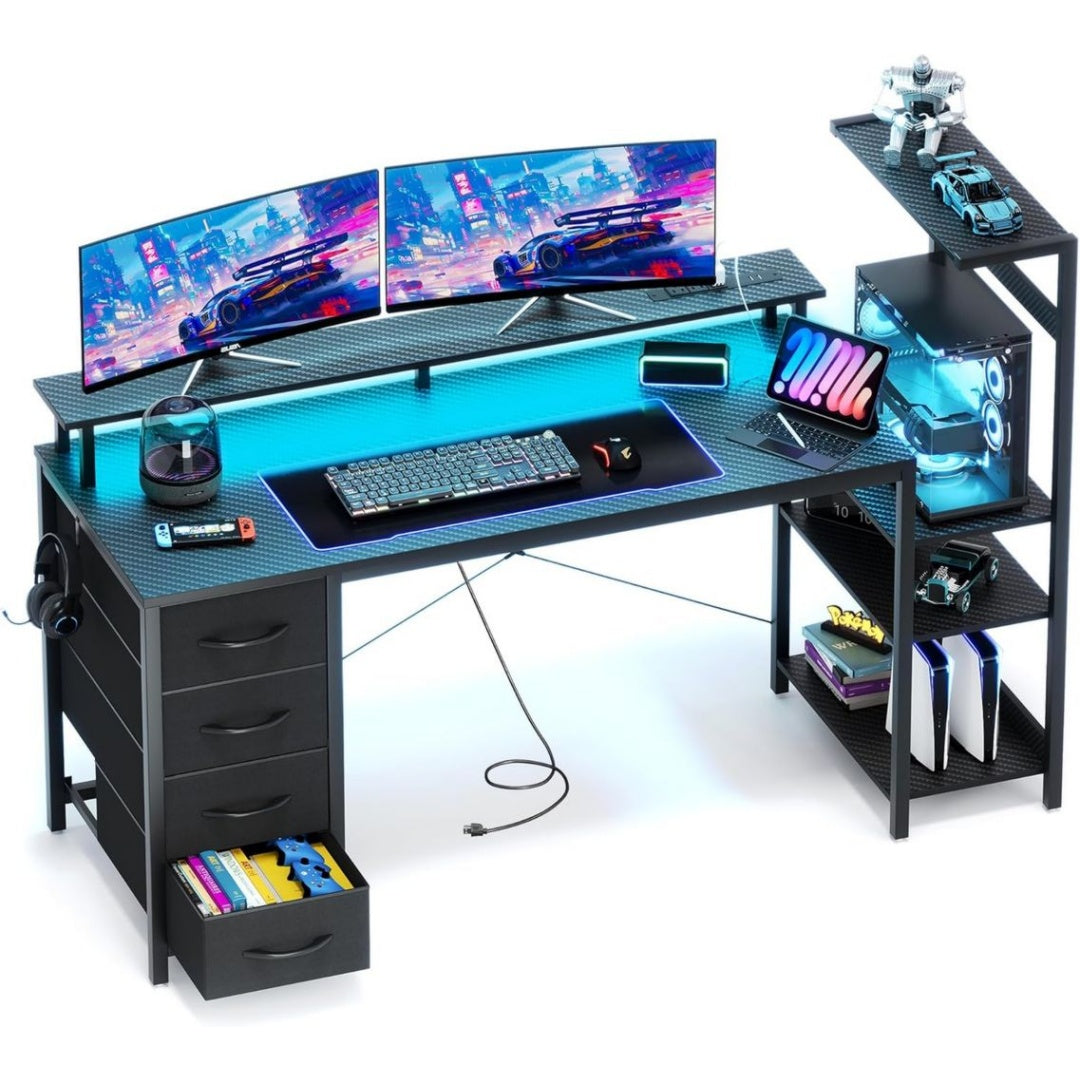 Postazioni di lavoro per computer per Ufficio Nero
