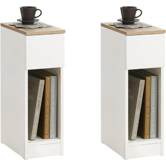 Comodini Bianco Salvaspazio