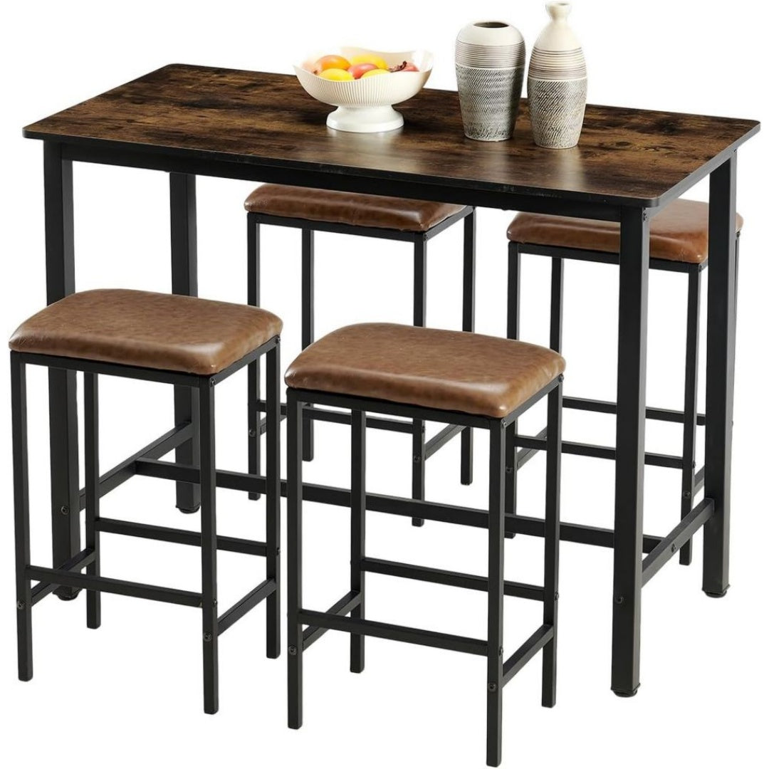 Ergonomico Nero Set sala da pranzo