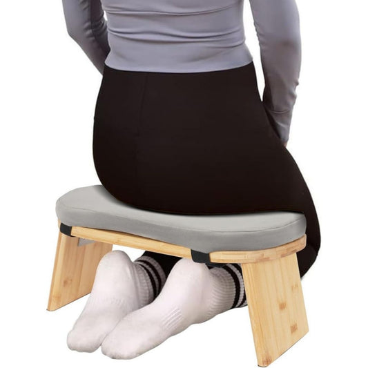 Panche da meditazione Grigio Pieghevole